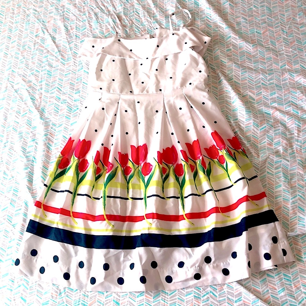 Pink Tulip Dress